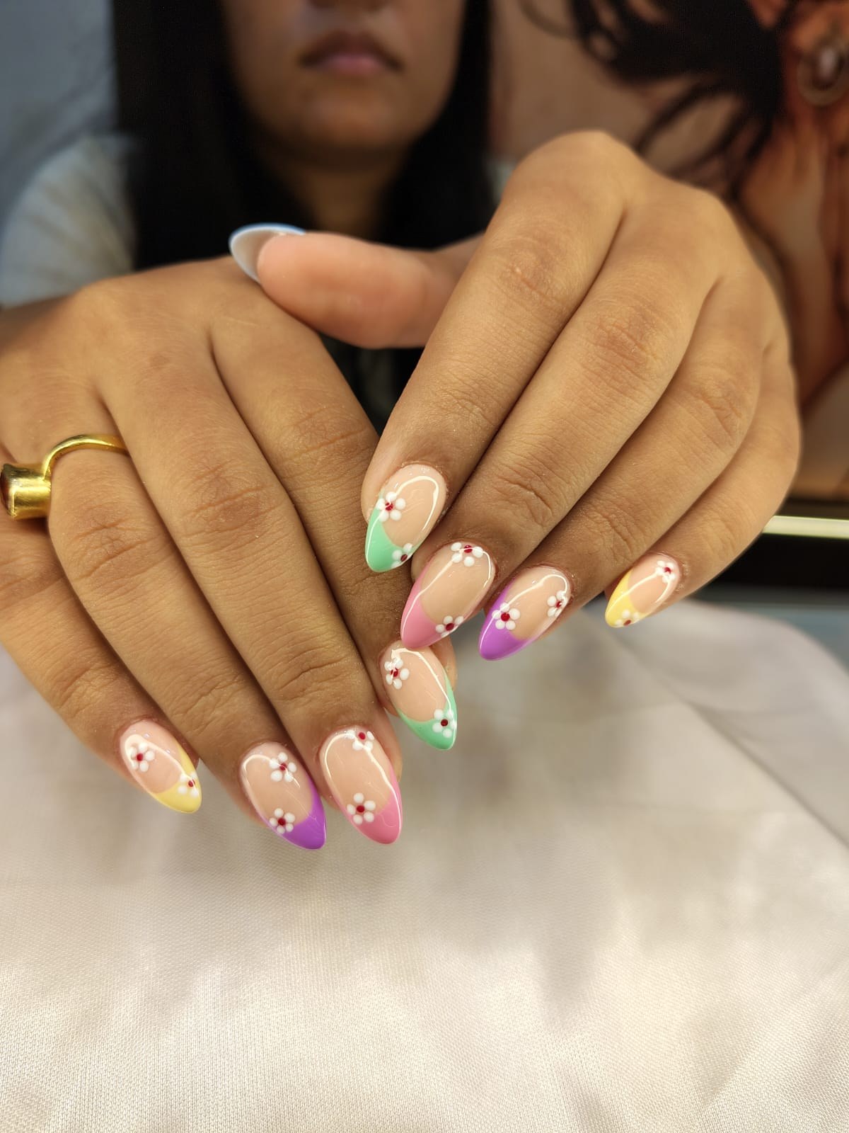 A pastel garden by The Nail Addict, Kharadi